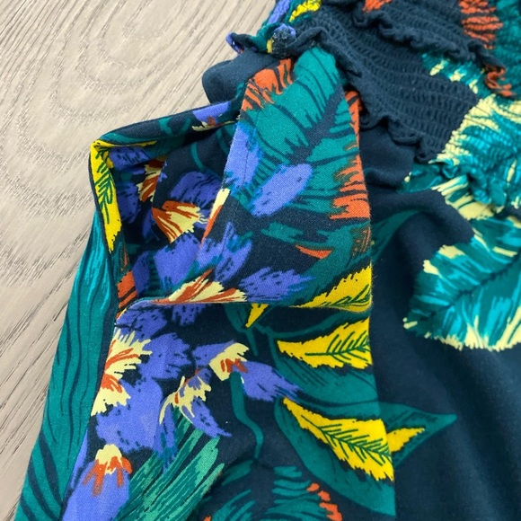 Anthropologie Patrons of Peace Wide Leg Flow Vacation Tropical Pants Size Medium - Picture 8 of 9